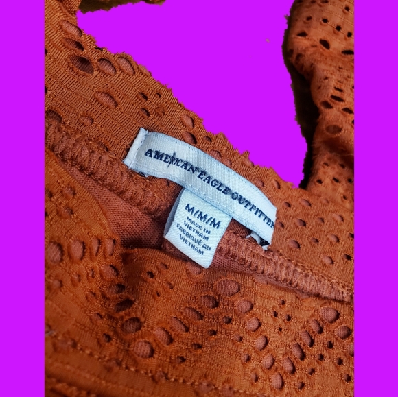 American Eagle Outfitters Orange Pants - Picture 3 of 4